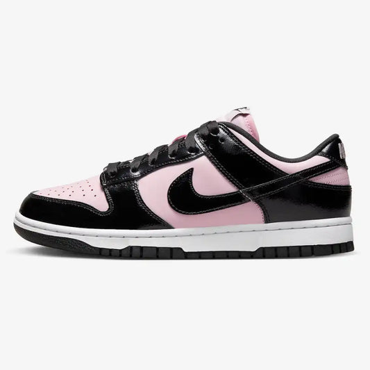 Dunk Low Black Patent Pink