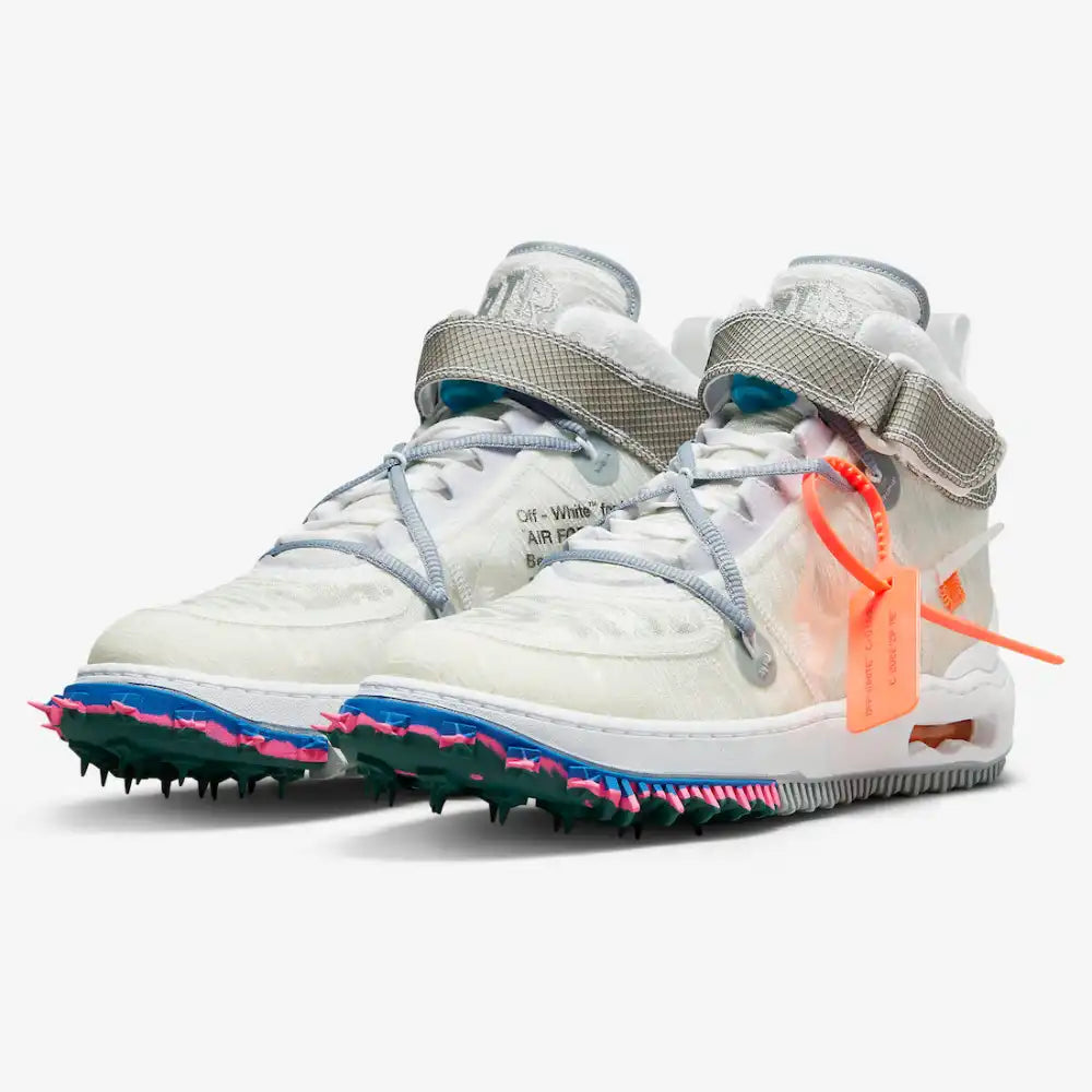 Off-White x Air Force 1 Mid White