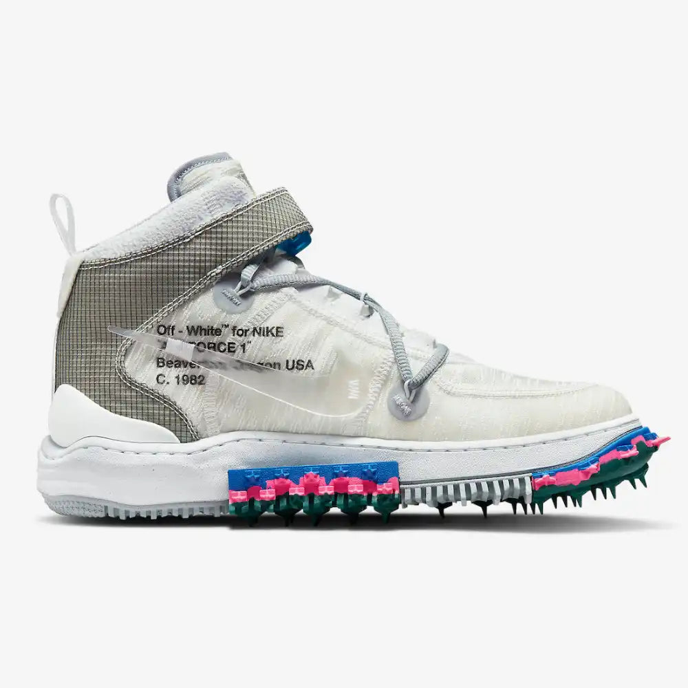 Off-White x Air Force 1 Mid White