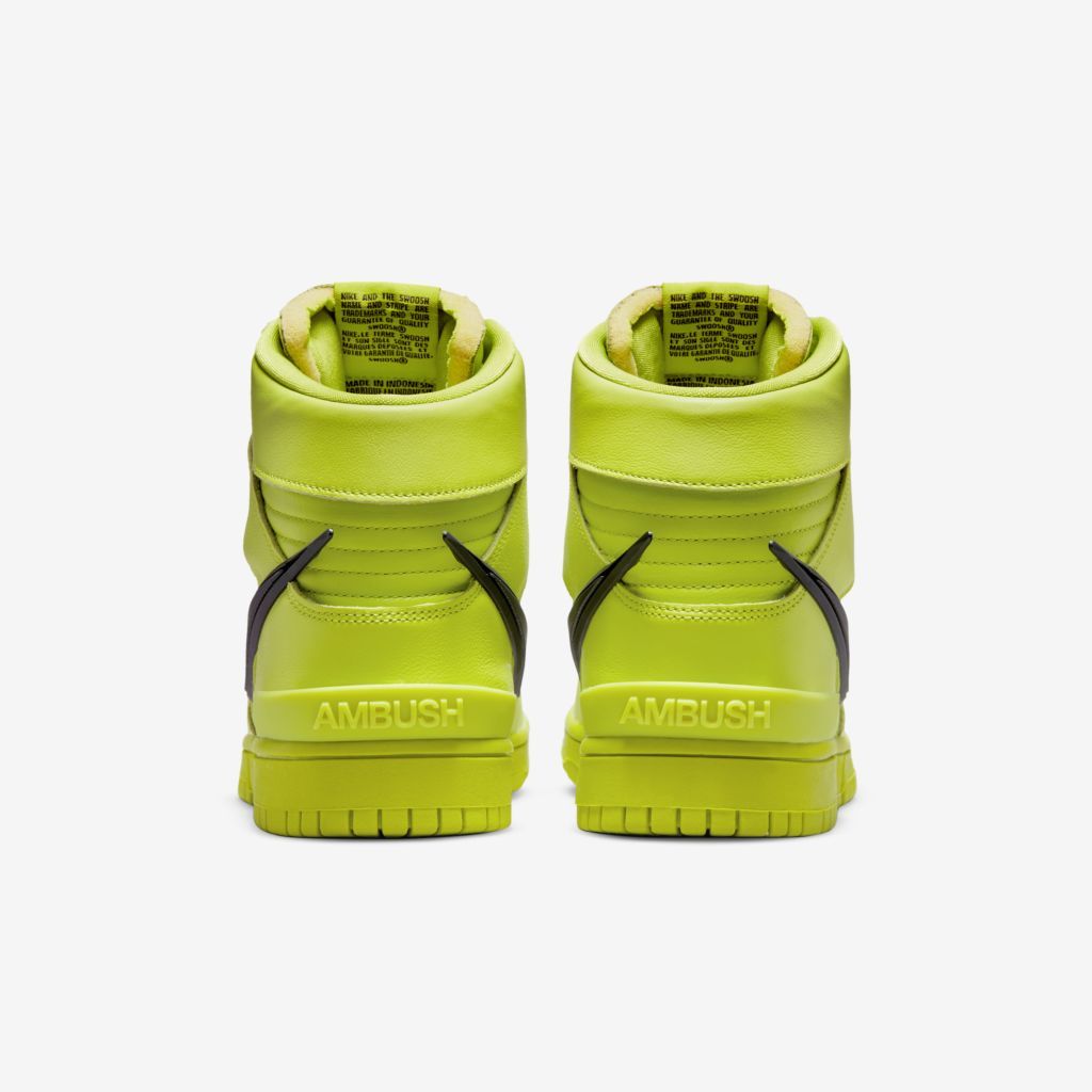 Ambush x Dunk High Flash Lime