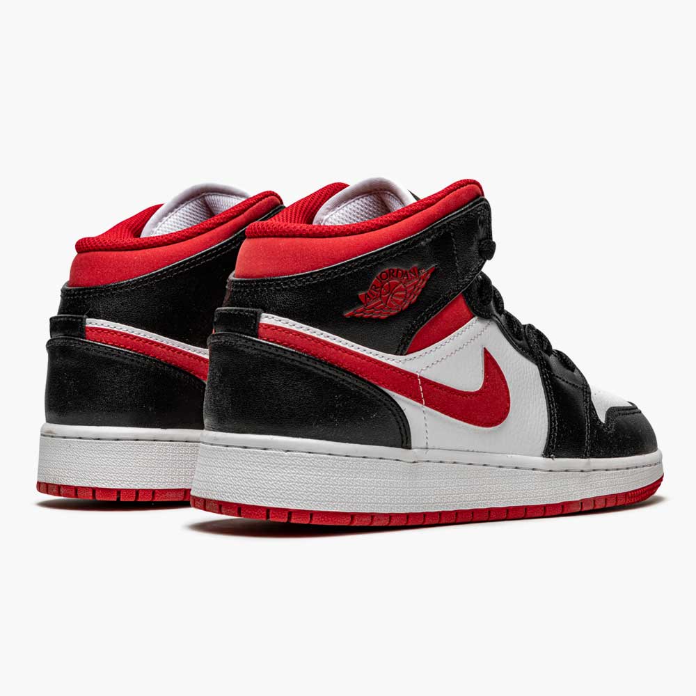 Air jordan 1 mid gym 2024 red black